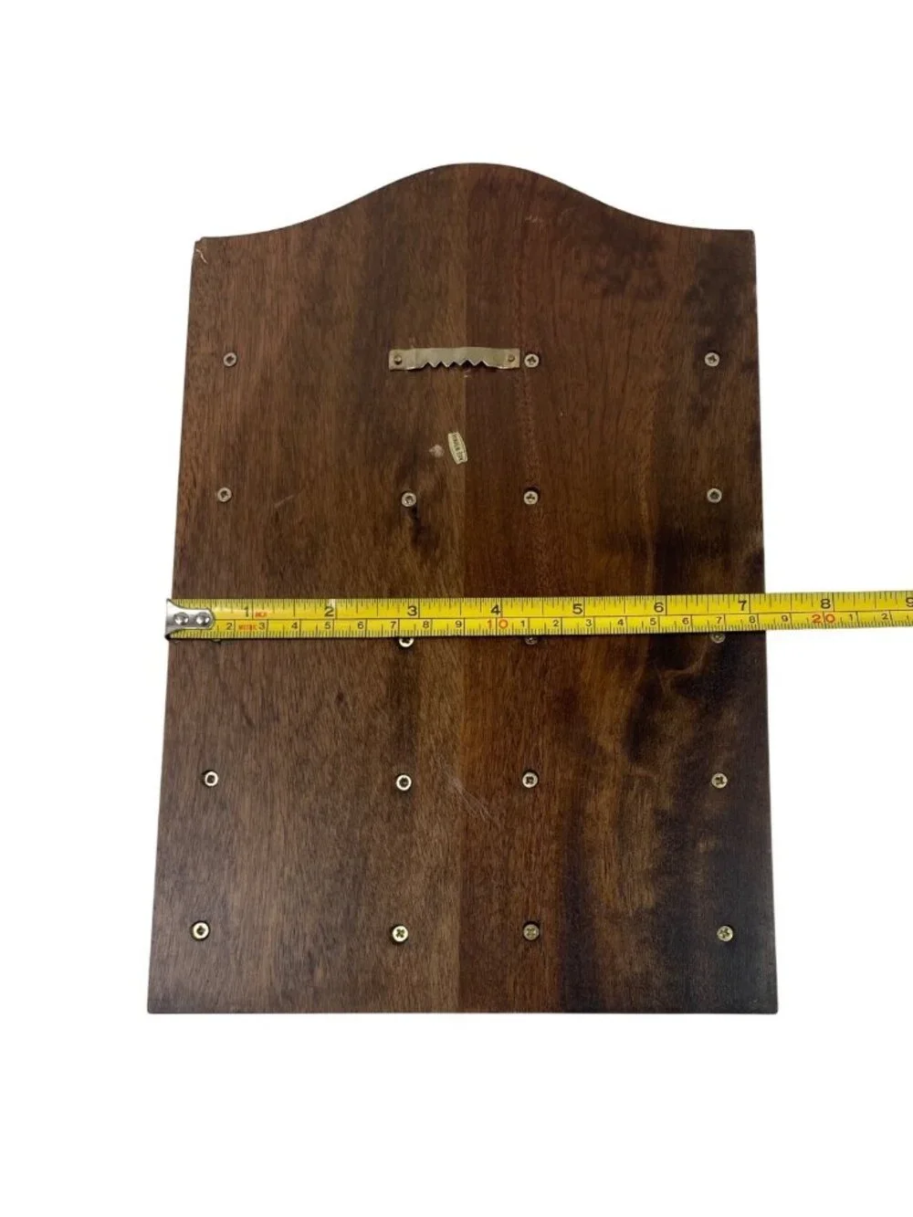 Wooden Thimble Display Shelf With 5 Tiers Dark Finish Holds Up To 25 Thimbles